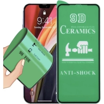 Iphone (11/ 12 / 12 Pro / Xr ) Model Ile Uyumlu Seramik Nano 9d Tam Kaplama Ekran Koruyucu