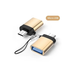 Metal Micro Otg Usb Aparat - Dönüştürücü