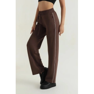 Kahve Modal Biyeli Bayan Eşofman Altı