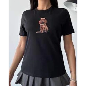 Siyah R. Bayan Tşhırt