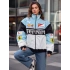 Bebe Mavi Ferrari İçi astarlı Unisex Bomber Ceket