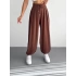 Kahve Oysho Modal Şalvar Pantolon