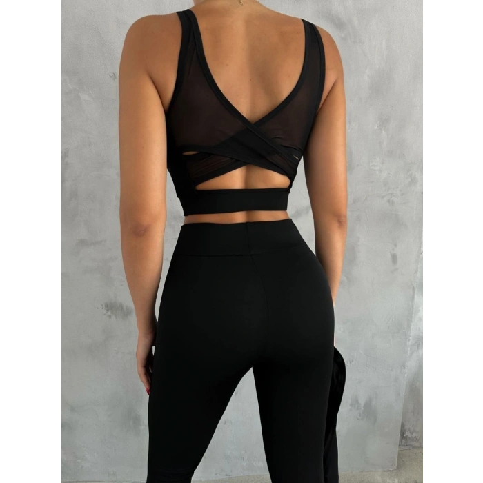 Siyah Premium Üçlü Set Takım