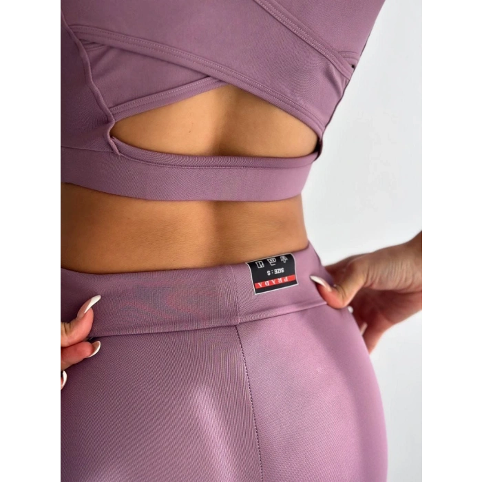 Mor Premium Üçlü Set Takım