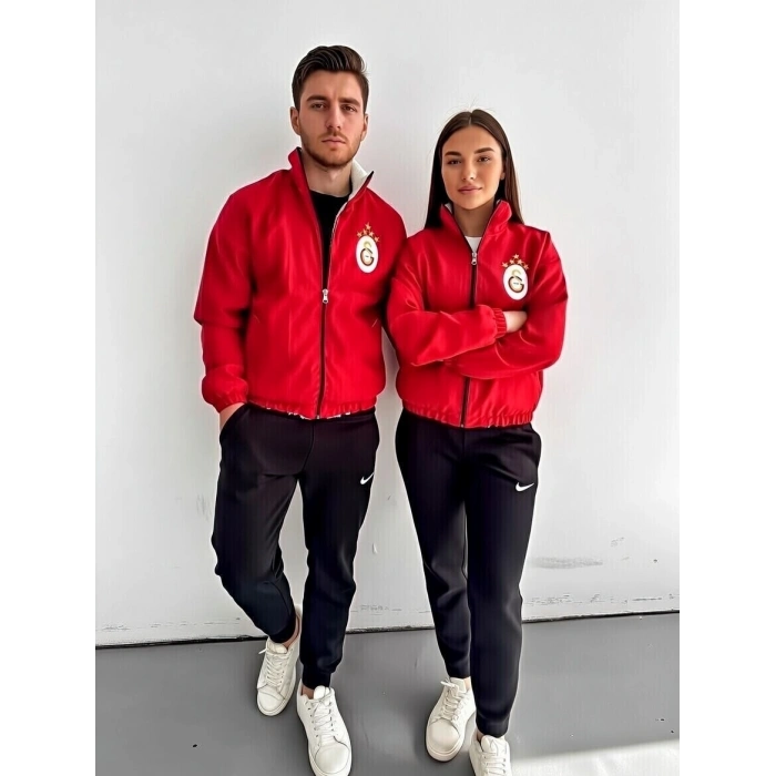 GS Çift Taraflı Kürklü Taraftar Mont