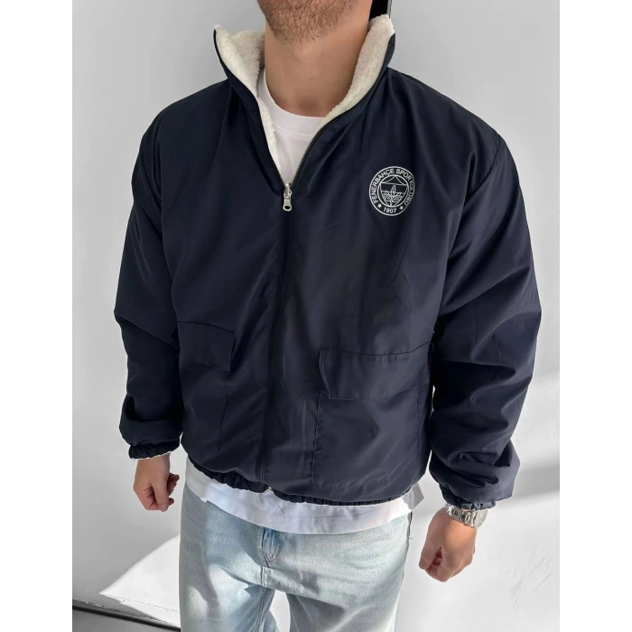 FB Çift Taraflı Kürklü Taraftar Mont