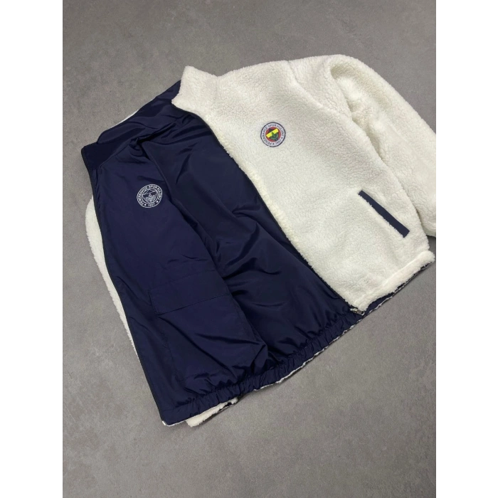 FB Çift Taraflı Kürklü Taraftar Mont