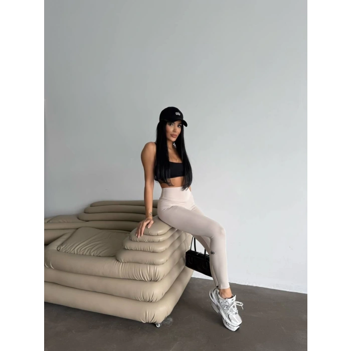 Krem Alo Sıkılaştırıcı ve İnceltici Yüksek Bel Tayt