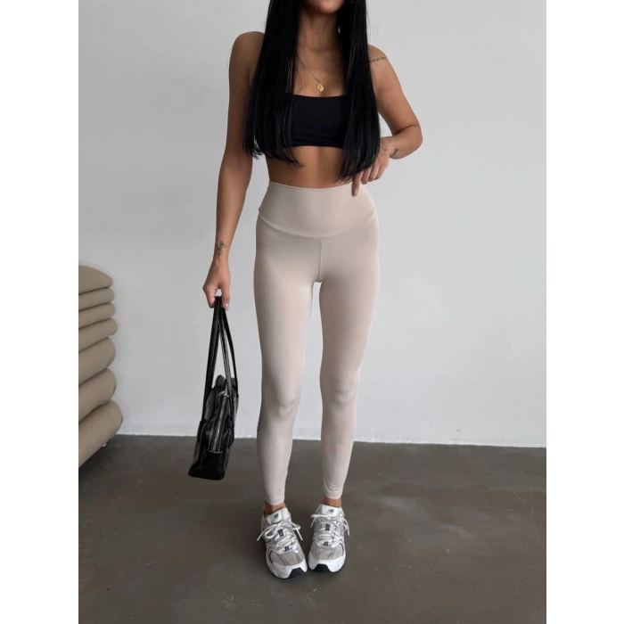 Krem Alo Sıkılaştırıcı ve İnceltici Yüksek Bel Tayt