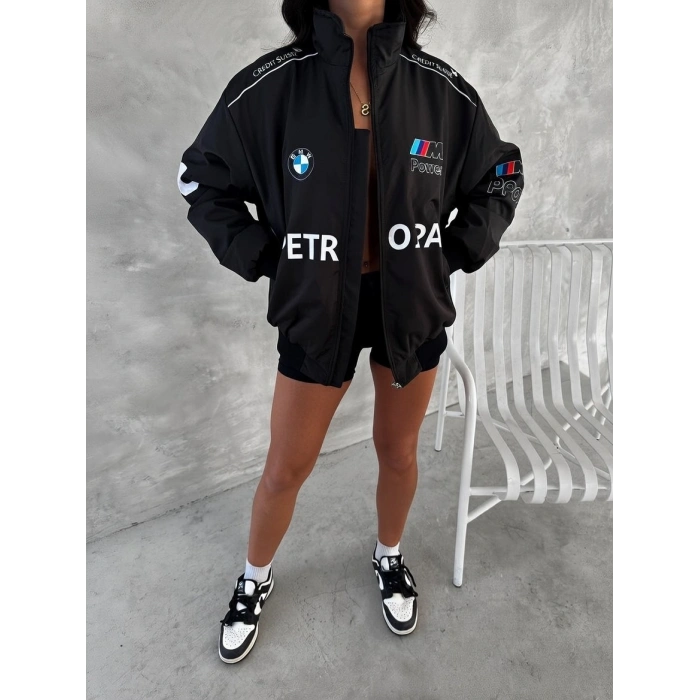 BMW İçi astarlı Unisex Bomber Ceket