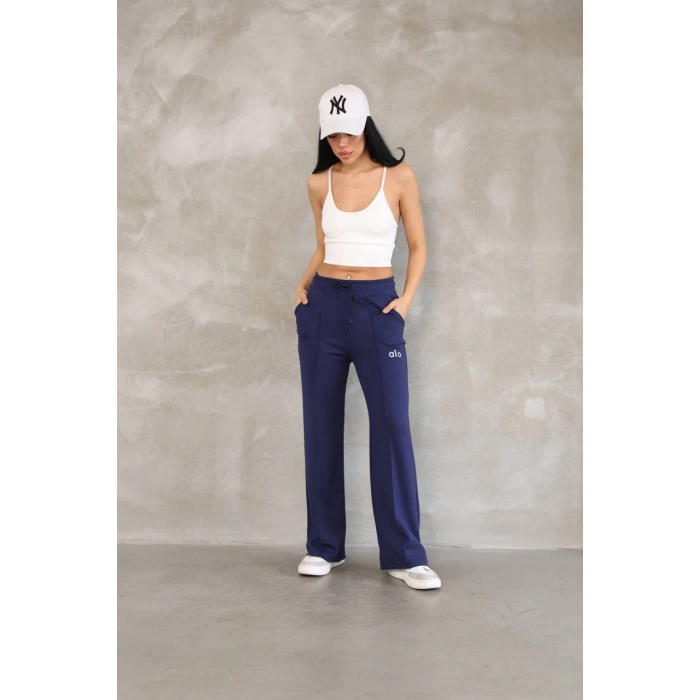 Lacivert Alo Çimalı Eşofman