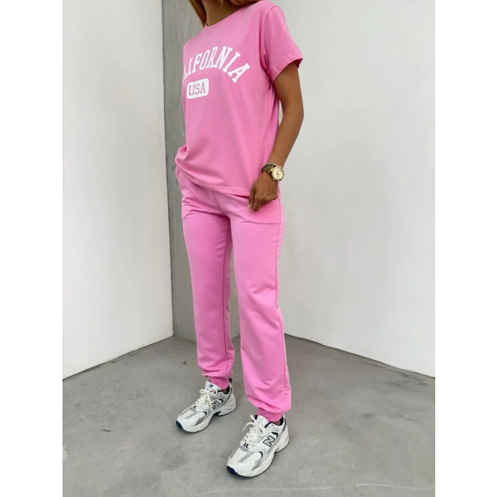 Pudra California Usa Eşofman Takımı