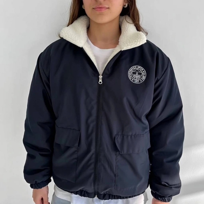 FB Çift Taraflı Kürklü Taraftar Mont