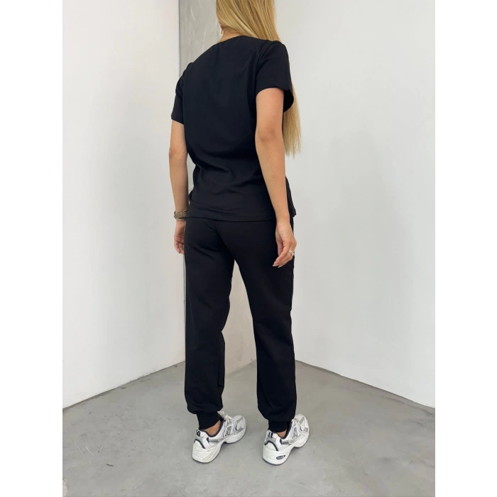 Siyah California Usa Eşofman Takımı