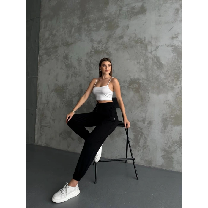 Siyah Oysho Jogger Modal Eşofman