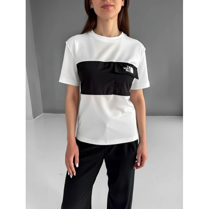 Siyah Şerit NF Oversize Unisex Tshirt