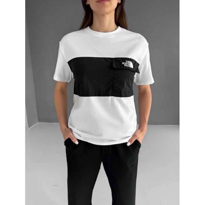 Siyah Şerit NF Oversize Unisex Tshirt