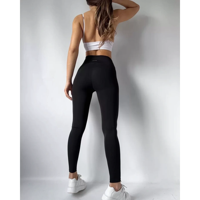 Siyah Toparlayıcı Ve Sıkılaştrıcı Oysho Tayt