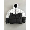 Gri NK Unisex Kapşonlu Şime Mont