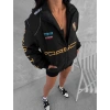 Porsche İçi astarlı Unisex Bomber Ceket