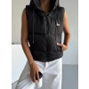 Siyah Alo Şişme Yelek
