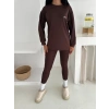Kahve Arabiyeli Modal Taytlı Takım