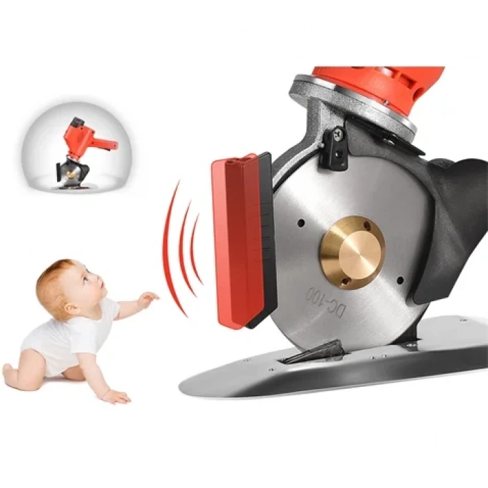 Akülü Yuvarlak Kumaş Kesim Motoru 4İnç / DC-100 (YCM-40)