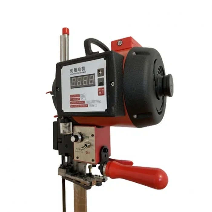 Dik Kumaş Kesim Motoru 1600W 4000 Devir Kırmızı-Siyah Kafa  / PLS-988 10İNÇ