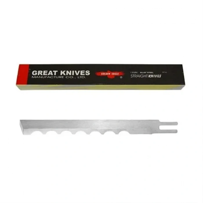 Dik Kumaş Kesim Motoru Dalgalı Bıçak / 6EW 12ADET