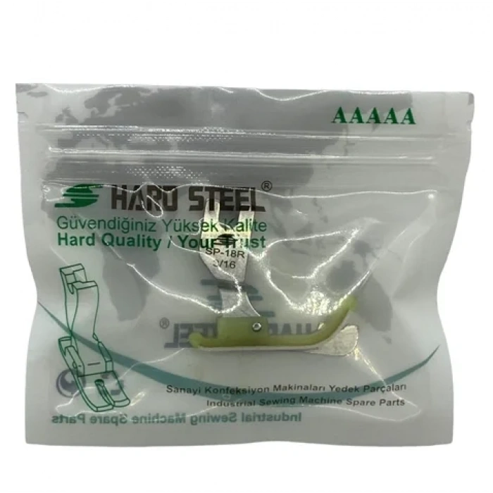 Düz Makine Çimalı Plastik Teflon Ayak Sağ / TSP-18R 3/16