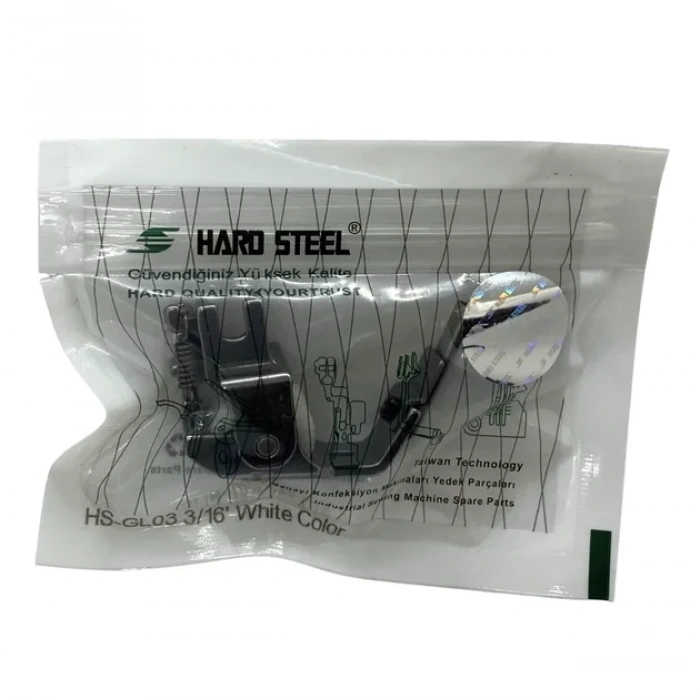 Düz Makine Ekstrafor Beyaz Teker Ayak / HS-GL03 3/16