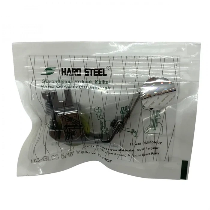 Düz Makine Ekstrafor Sarı Teker Ayak / HS-GL03 5/16