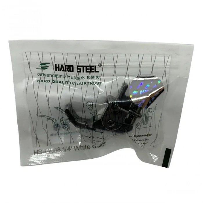 Düz Makine Fitil Beyaz Teker Ayak / HS-GL08 1/4