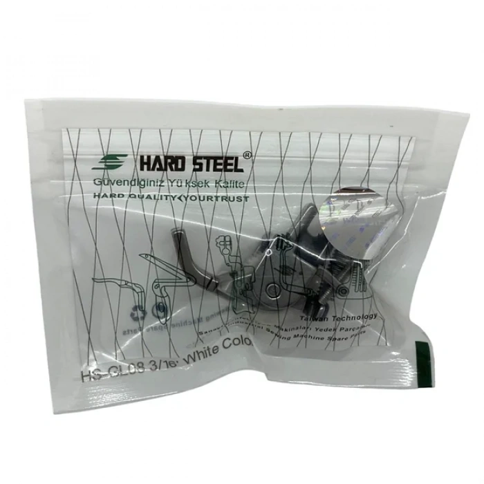 Düz Makine Fitil Beyaz Teker Ayak / HS-GL08 3/16
