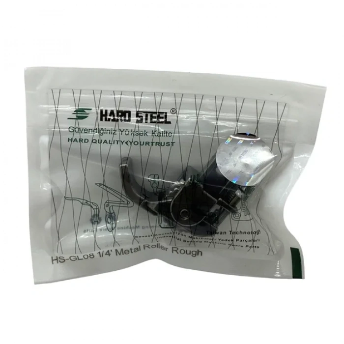 Düz Makine Fitil Metal Teker Ayak / HS-GL08 1/4