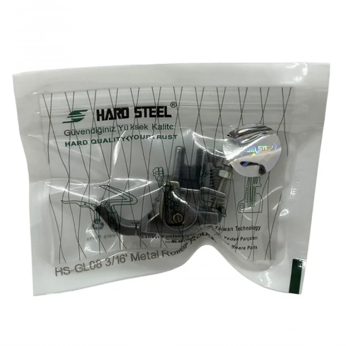 Düz Makine Fitil Metal Teker Ayak / HS-GL08 3/16
