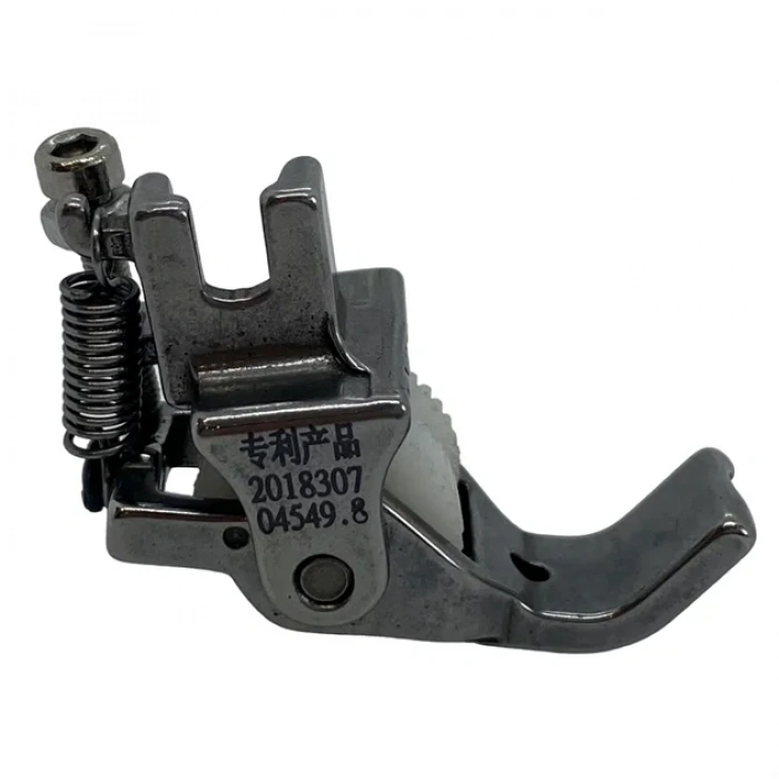 Düz Makine Fitil Tırnaklı Beyaz Teker Ayak / HS-GL09 1/8