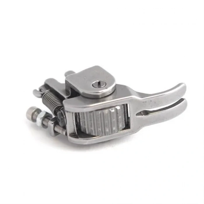 Düz Makine Mont Ve Ceket Metal Tırtıllı Rulmanlı Teker Dar Ayak / JY311