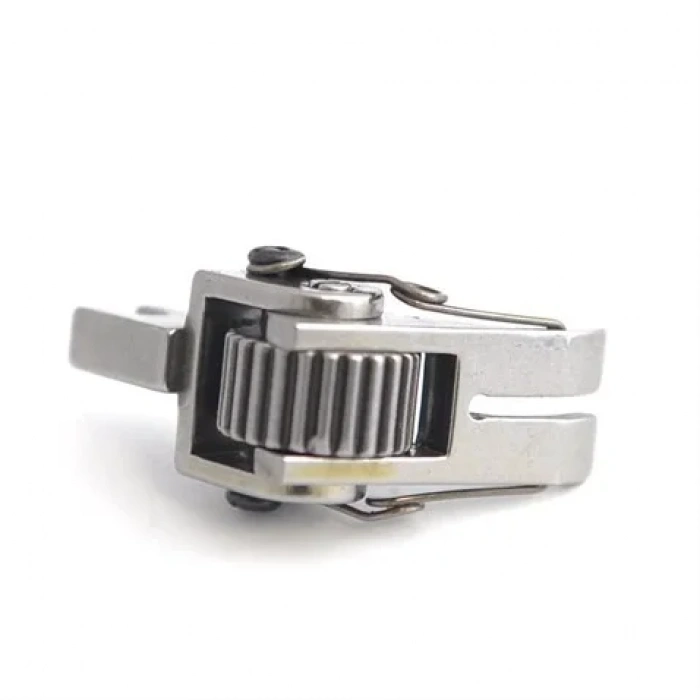 Düz Makine Mont Ve Ceket Metal Tırtıllı Rulmanlı Teker Geniş Ayak / JY211