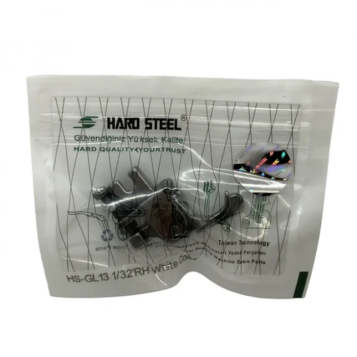 Düz Makine Sağ Çima Beyaz Teker Ayak / HS-GL13 1/32RH