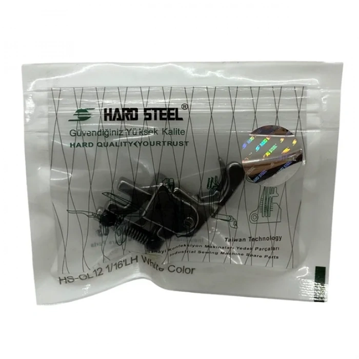 Düz Makine Sol Çima Beyaz Teker Ayak / HS-GL12 1/16LH