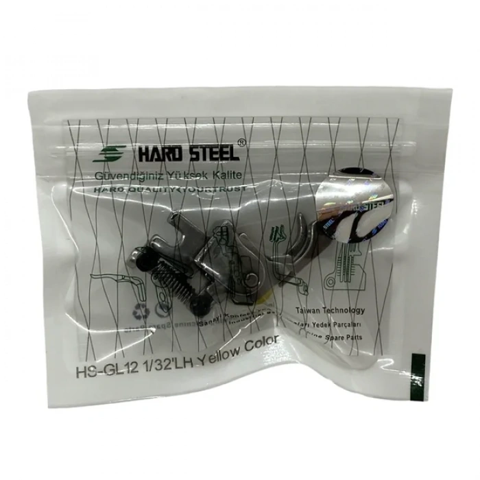 Düz Makine Sol Çima Sarı Teker Ayak / HS-GL12 1/32LH