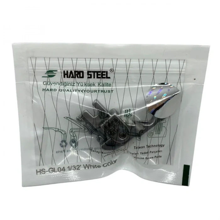 Düz Makine Sp-18 Model Tırnaklı Çima Beyaz Teker Ayak / HS-GL04 1/32