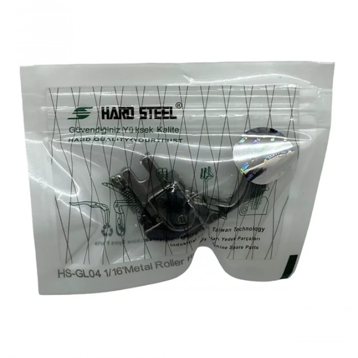 Düz Makine Sp-18 Model Tırnaklı Çima Metal Teker Ayak / HS-GL04 1/16