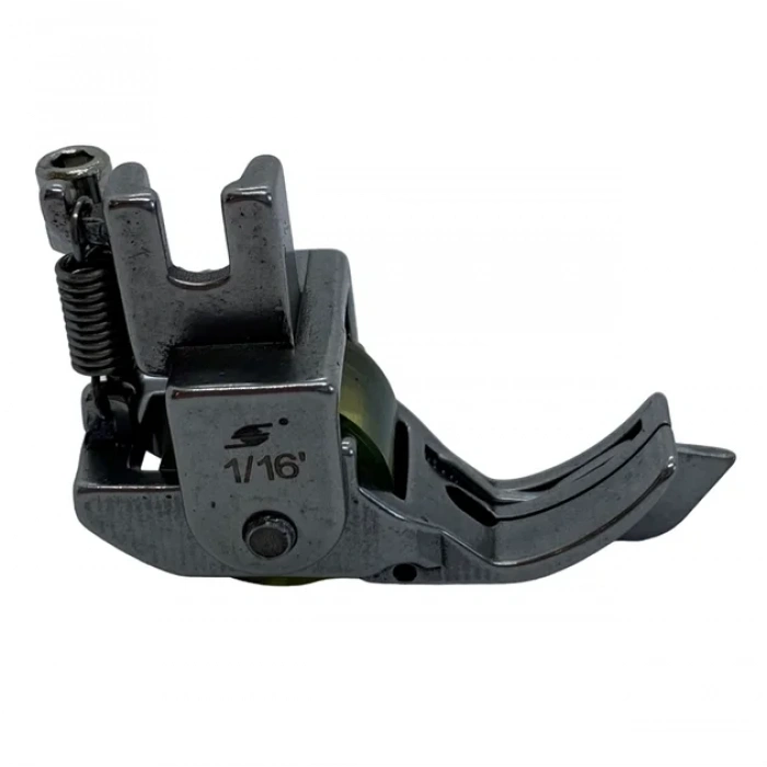 Düz Makine Sp-18 Model Tırnaklı Çima Sarı Teker Ayak / HS-GL04 1/16