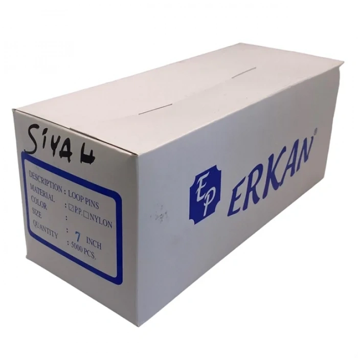 Elle Geçmeli Kılçık 7İnç Siyah (PP) 5.000Adet