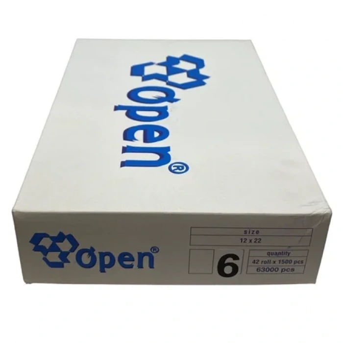 Etiketleme Makinesi 6 No Beyaz Etiket / 12X22 42ADET