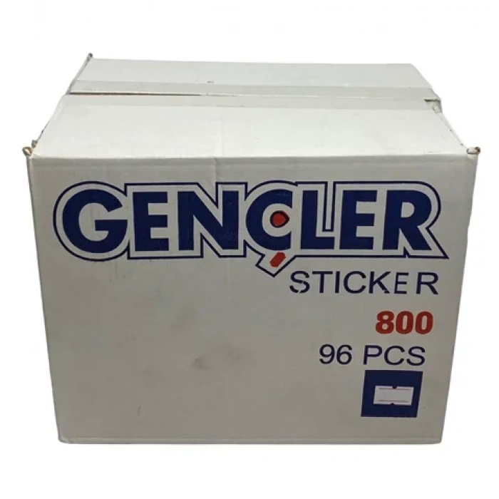 Etiketleme Makinesi Market Tipi Etiket 96Adet