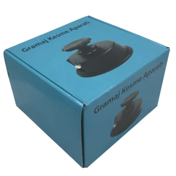 Hassas Kumaş Terazi Kesicisi (Gramaj Kesme Aparatı) Metal Gövdeli