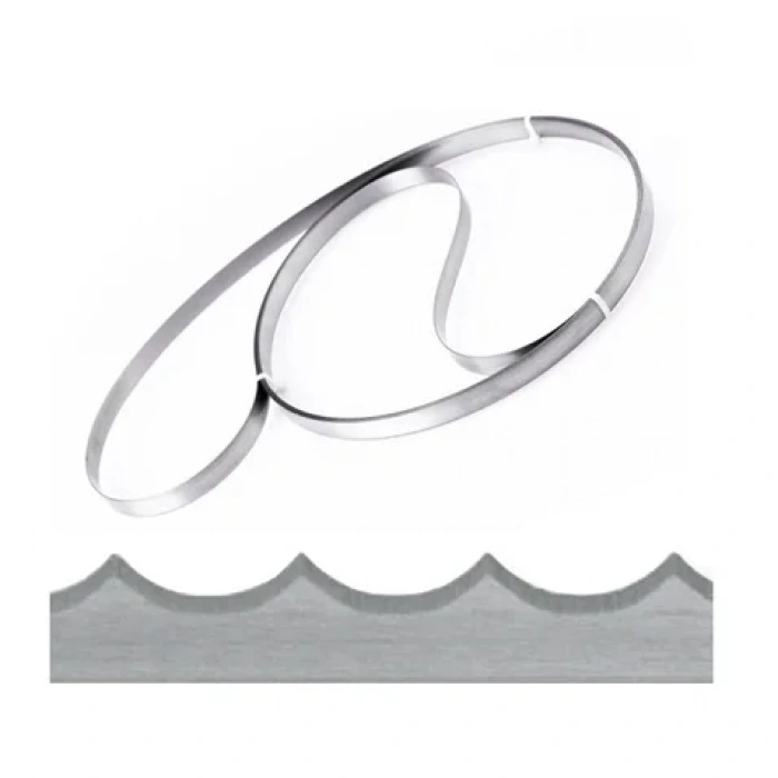 Hızar Makinesi Bıçağı Concave (Testere Uçlu) / 5200*10*0.45